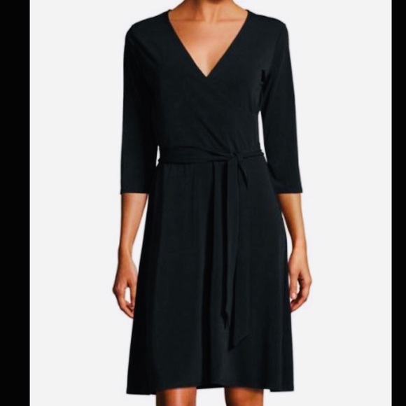 🚫SOLD🚫 Neiman Marcus True Wrap Dress - Picture 2 of 4